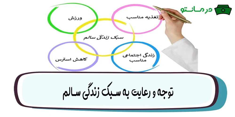 توجه و رعایت به سبک زندگی سالم