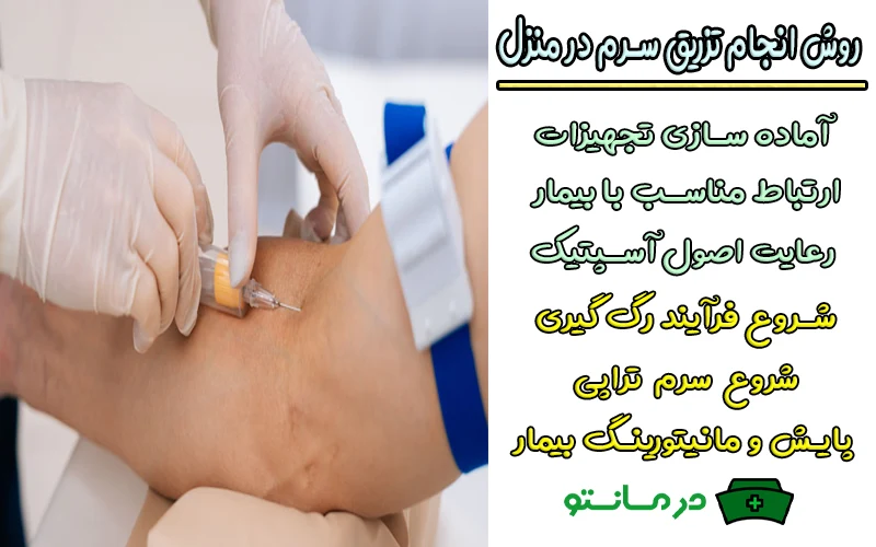 روش انجام تزریق سرم در منزل به چه صورتی است؟