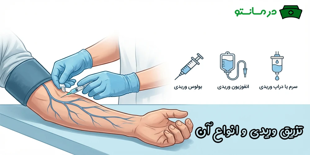 تزریق وریدی و انواع آن