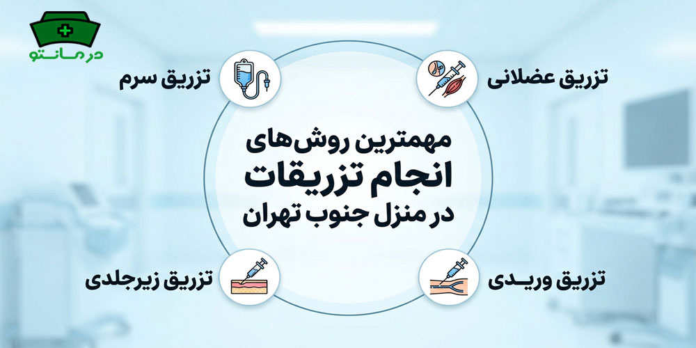 مهمترین روشهای انجام خدمات تزریق در منزل جنوب تهران