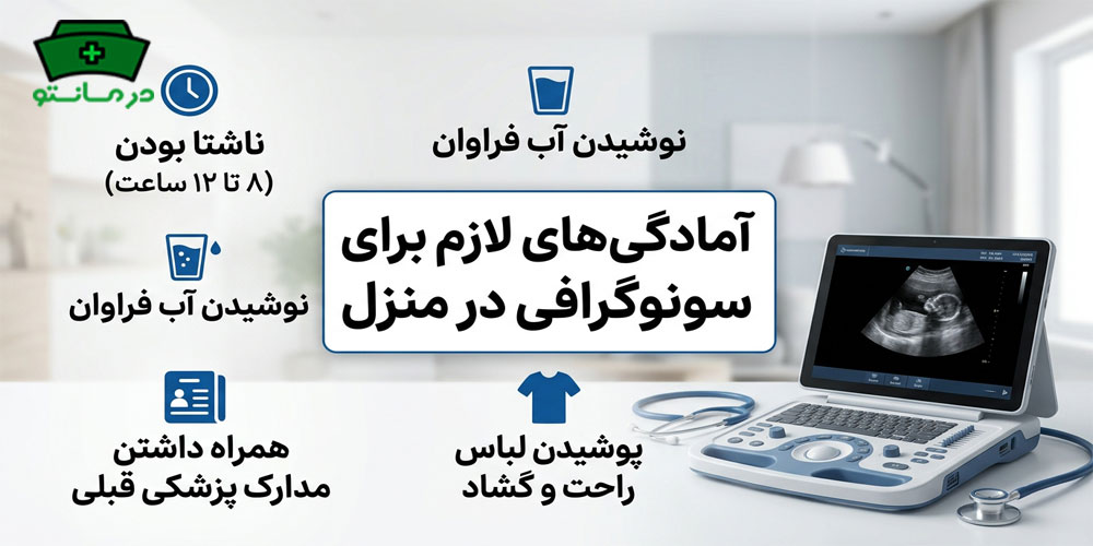 برای انجام سونوگرافی در منزل شمال تهران به چه آمادگی هایی نیاز است؟